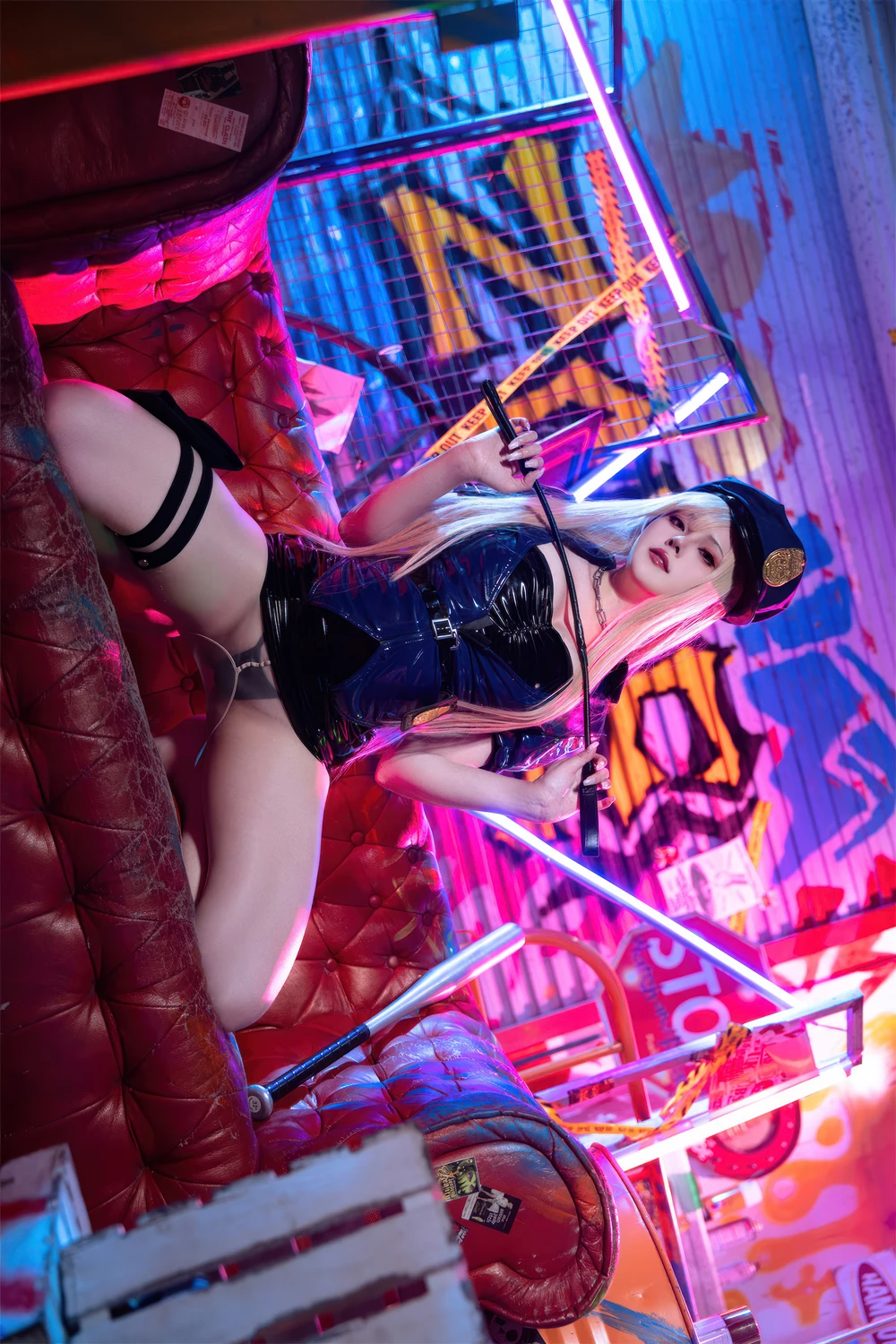 [Natsuko夏夏子] Cosplay Natsuko夏夏子 – 喜多川海梦女警 60P - 第 29 张写真