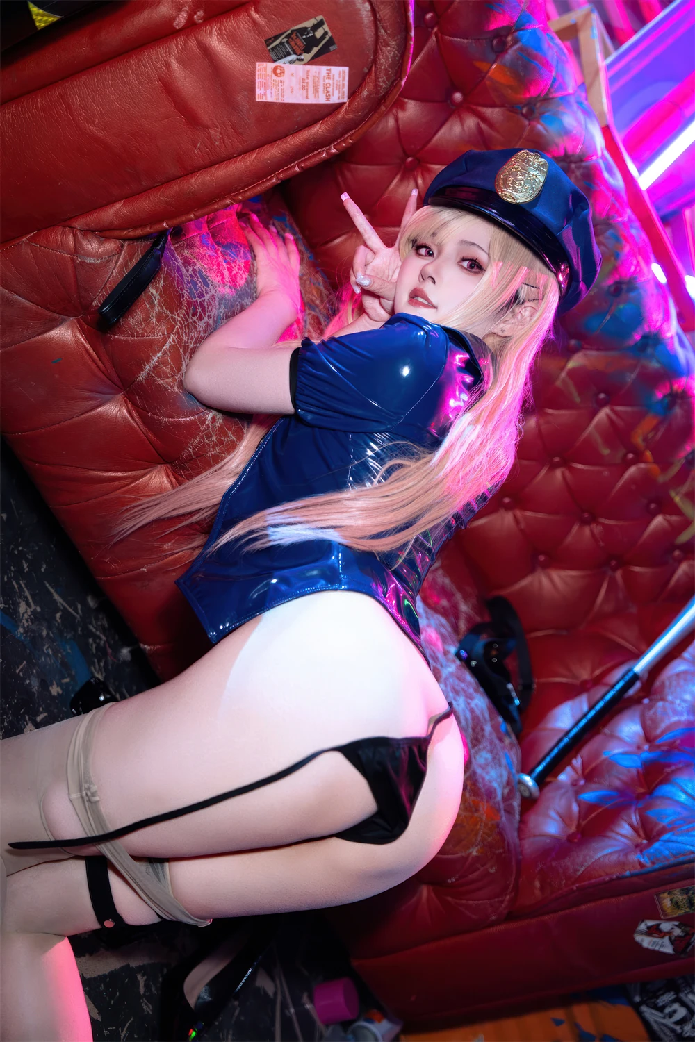 [Natsuko夏夏子] Cosplay Natsuko夏夏子 – 喜多川海梦女警 60P - 第 58 张写真
