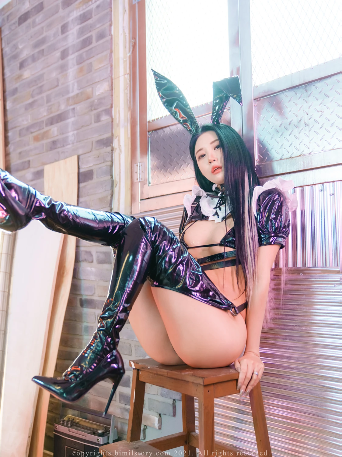 [Bimilstory] Jeong Bomi 정보미 – Bimilstory Vol.03 「Sexy bunny girl maid」 85P - 第 12 张写真