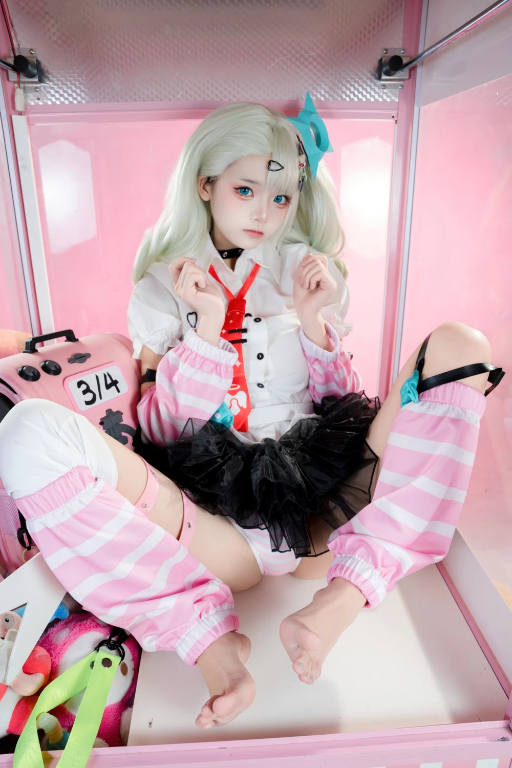 [九柒喵] Cosplay 九柒喵 – 绝区零 千夏蕾咪 48P - 第 4 张写真