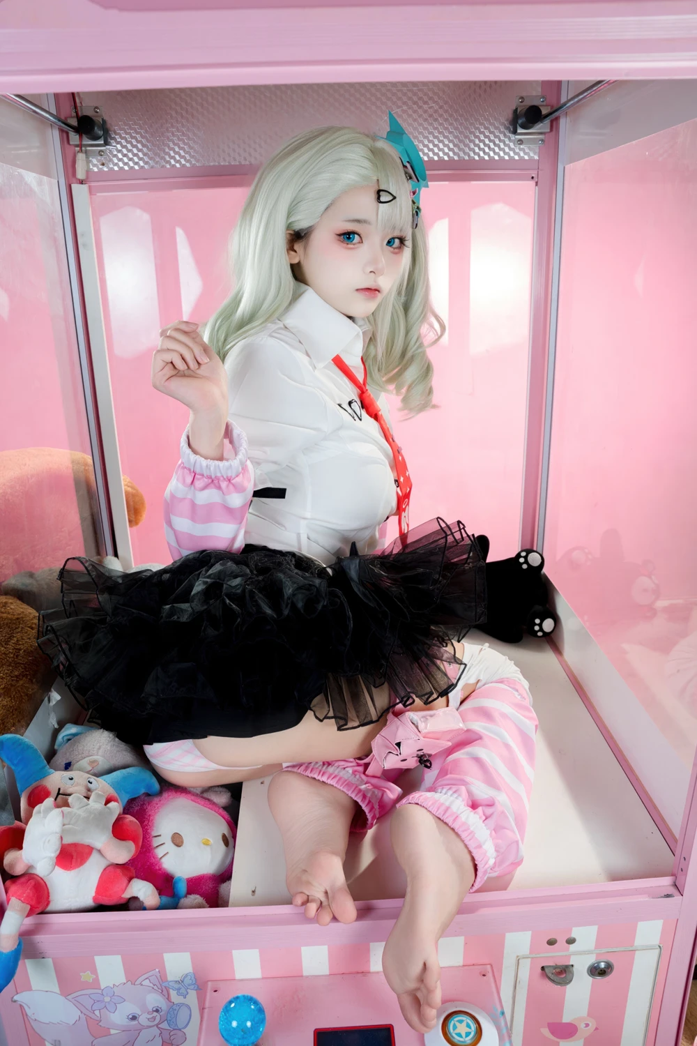 [九柒喵] Cosplay 九柒喵 – 绝区零 千夏蕾咪 48P - 第 9 张写真