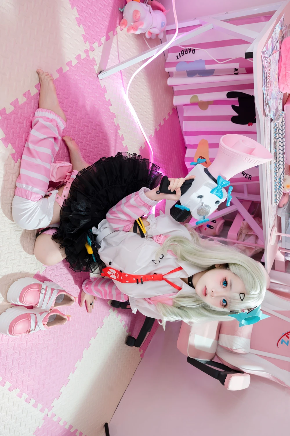 [九柒喵] Cosplay 九柒喵 – 绝区零 千夏蕾咪 48P - 第 12 张写真