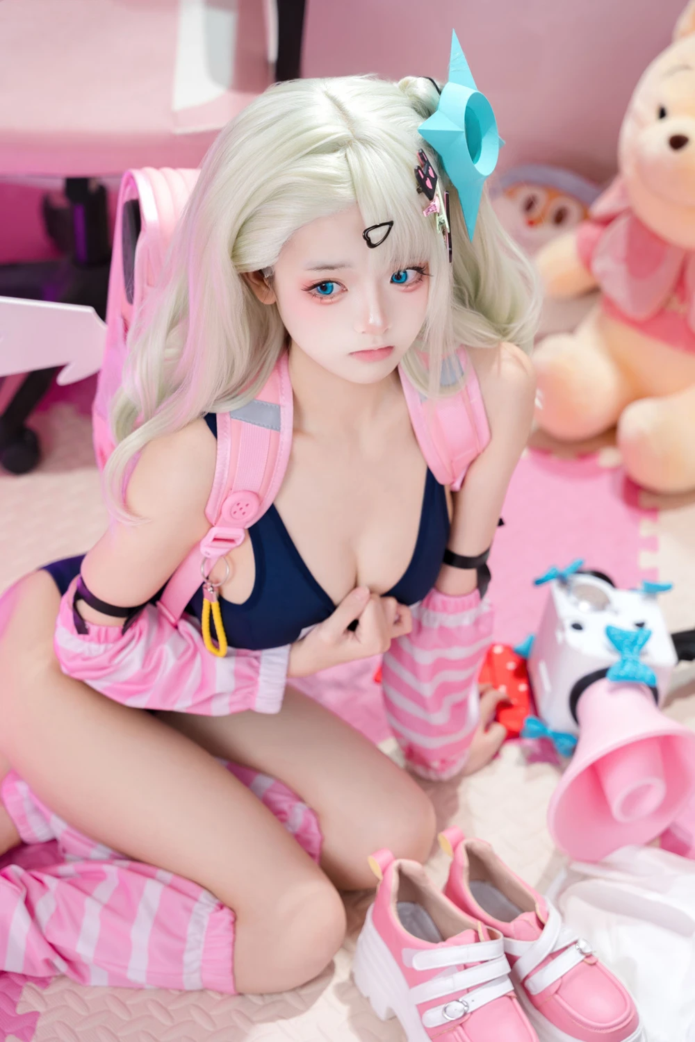 [九柒喵] Cosplay 九柒喵 – 绝区零 千夏蕾咪 48P - 第 46 张写真
