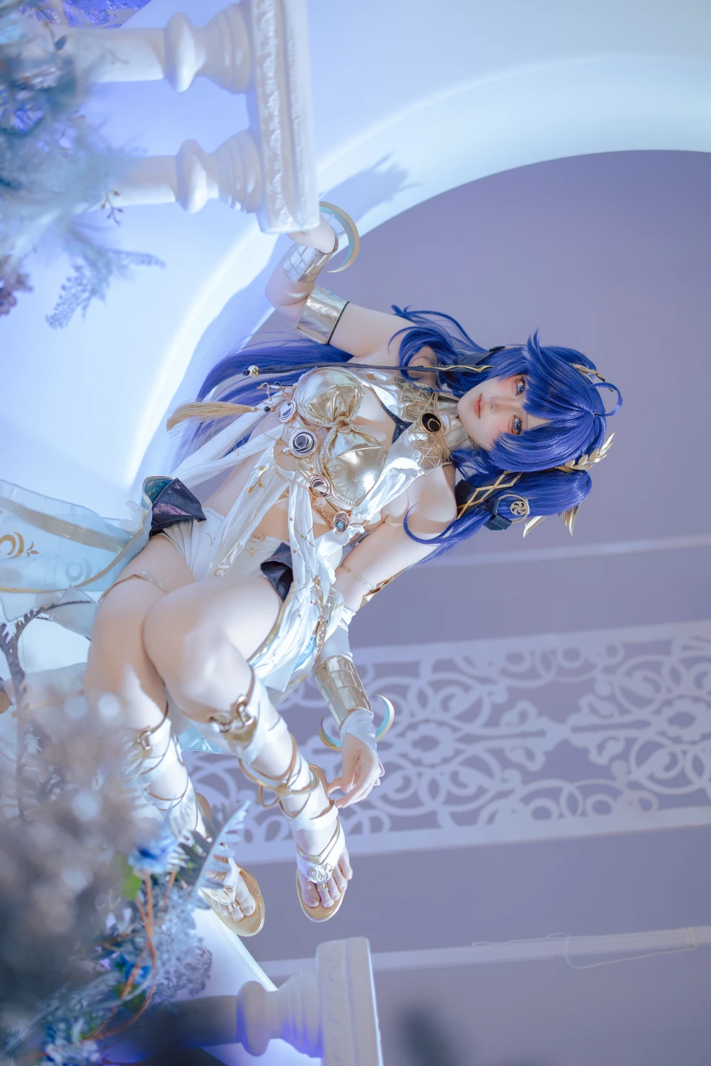 [屿鱼] Cosplay 屿鱼 – 鸣潮 尤诺 60P - 第 3 张写真