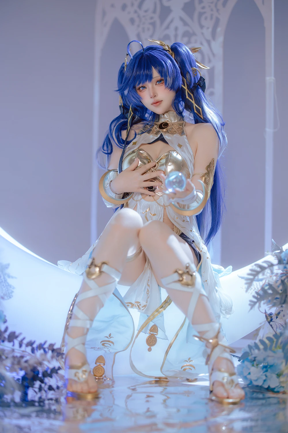 [屿鱼] Cosplay 屿鱼 – 鸣潮 尤诺 60P - 第 6 张写真