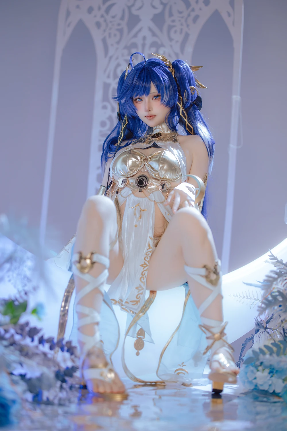 [屿鱼] Cosplay 屿鱼 – 鸣潮 尤诺 60P - 第 7 张写真