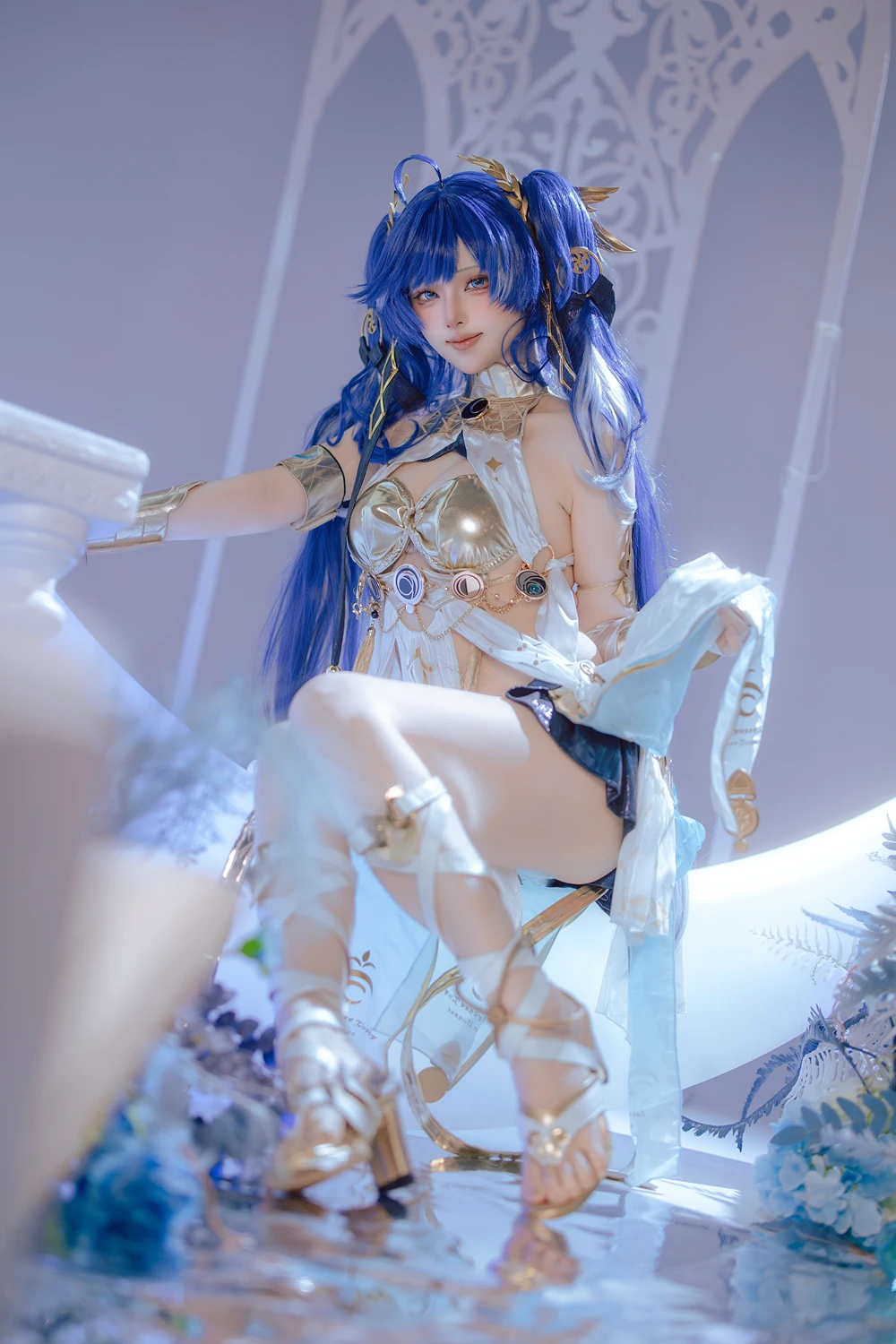 [屿鱼] Cosplay 屿鱼 – 鸣潮 尤诺 60P - 第 9 张写真