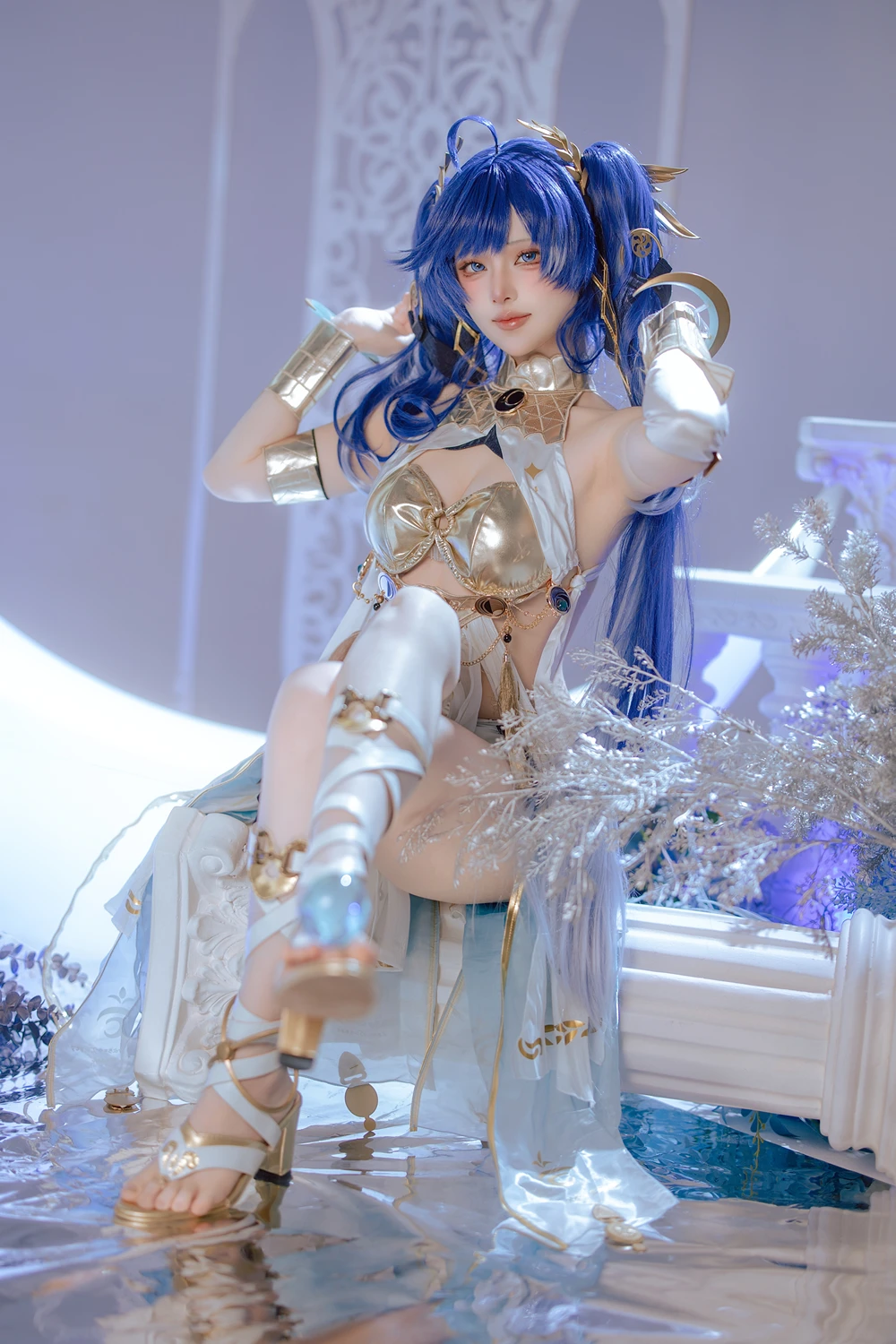 [屿鱼] Cosplay 屿鱼 – 鸣潮 尤诺 60P - 第 26 张写真