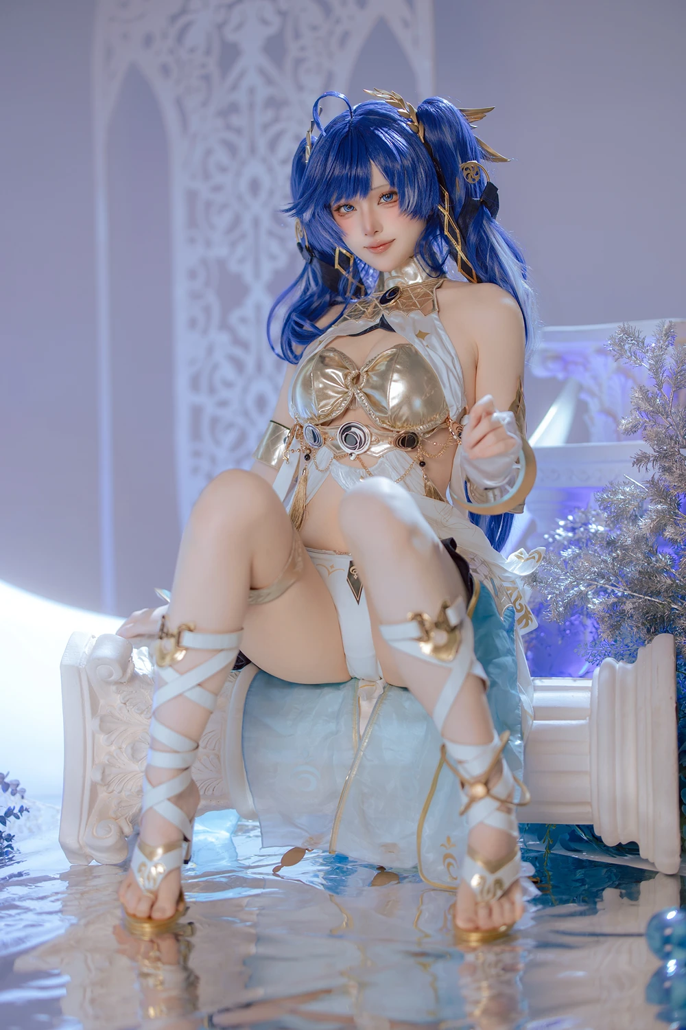 [屿鱼] Cosplay 屿鱼 – 鸣潮 尤诺 60P - 第 27 张写真
