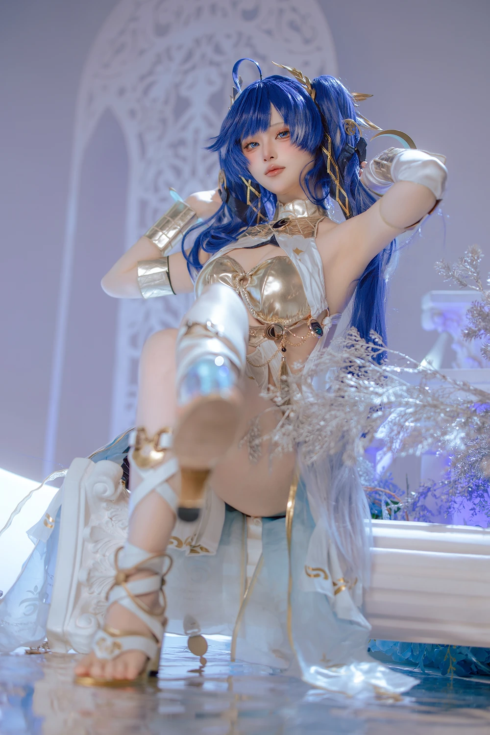 [屿鱼] Cosplay 屿鱼 – 鸣潮 尤诺 60P - 第 48 张写真