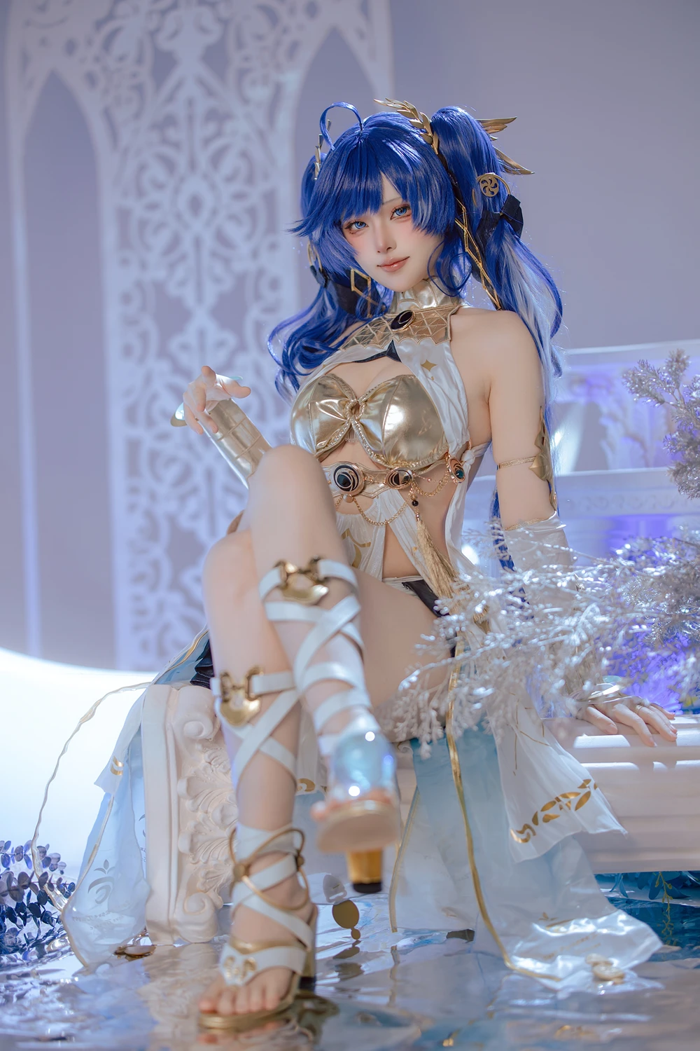 [屿鱼] Cosplay 屿鱼 – 鸣潮 尤诺 60P - 第 50 张写真