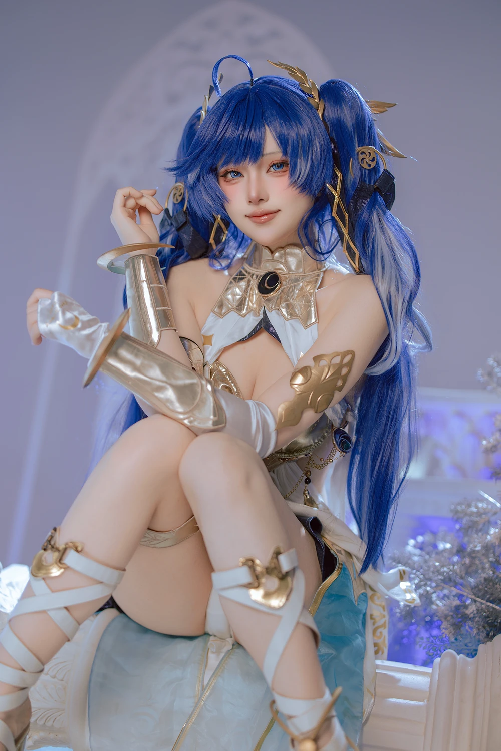 [屿鱼] Cosplay 屿鱼 – 鸣潮 尤诺 60P - 第 51 张写真