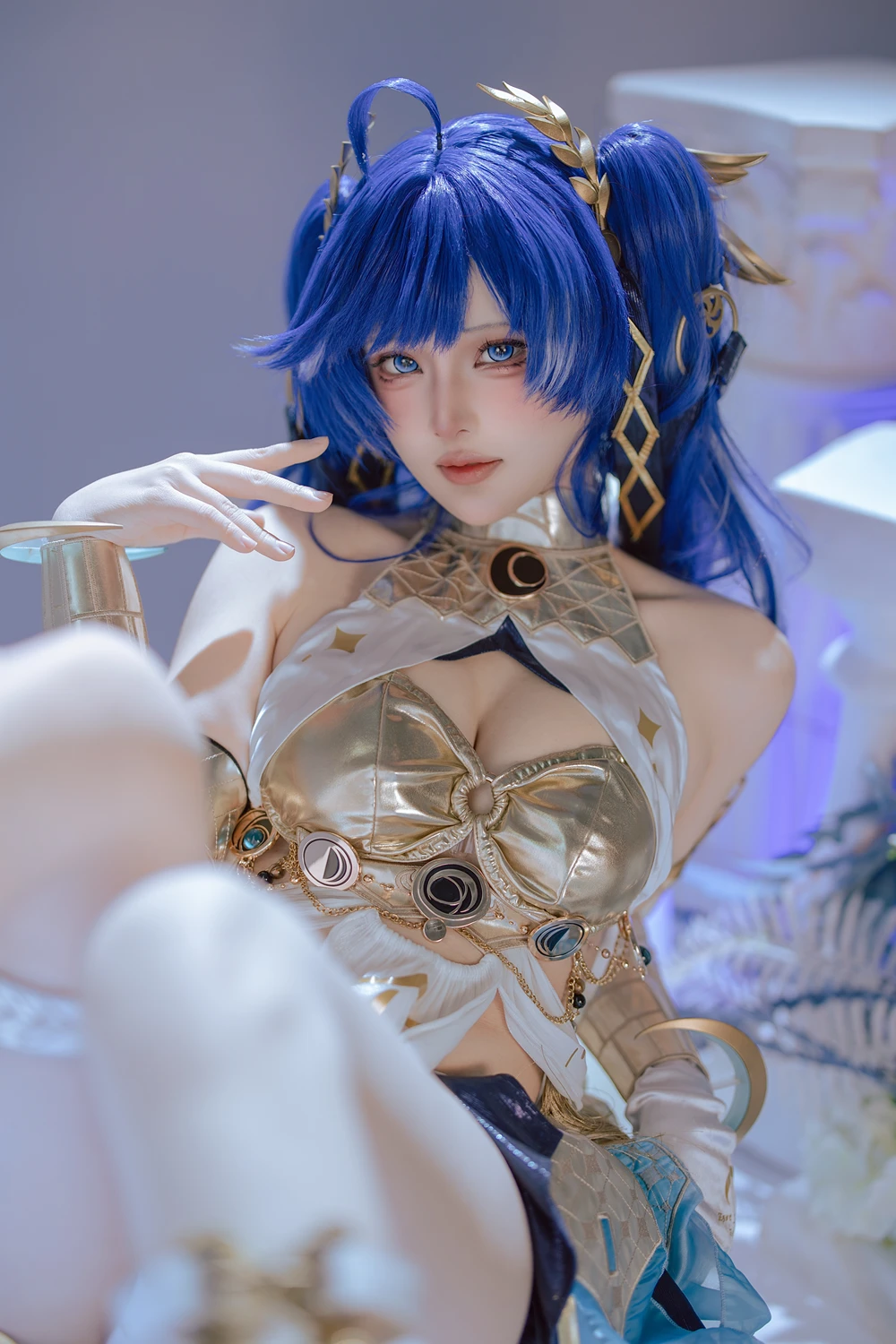 [屿鱼] Cosplay 屿鱼 – 鸣潮 尤诺 60P - 第 52 张写真