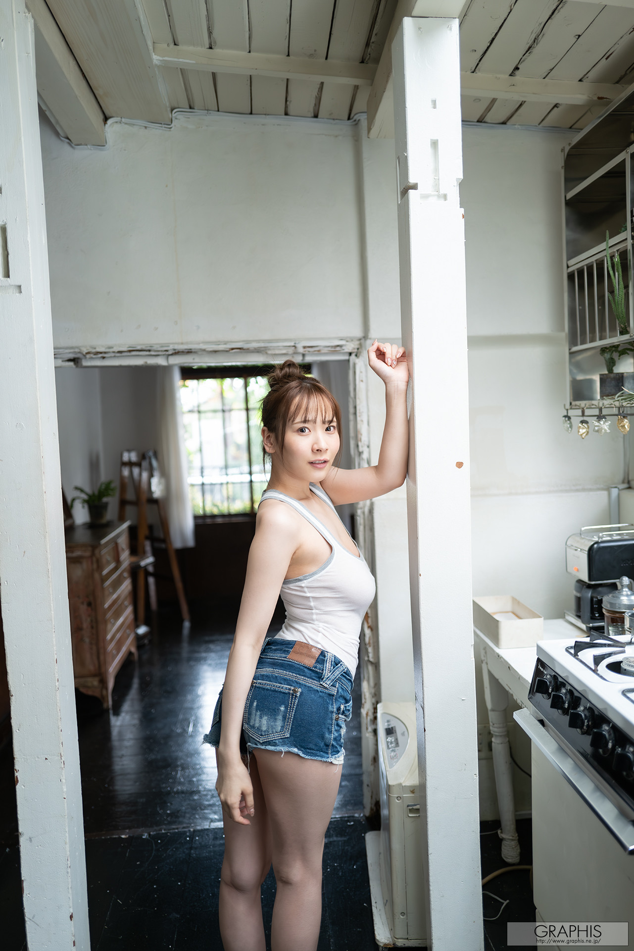 [Graphis] Himeka Iori 庵ひめか, [Graphis] Gals 「Voluptuous Lcup!」 Making 20P - 第 14 张写真