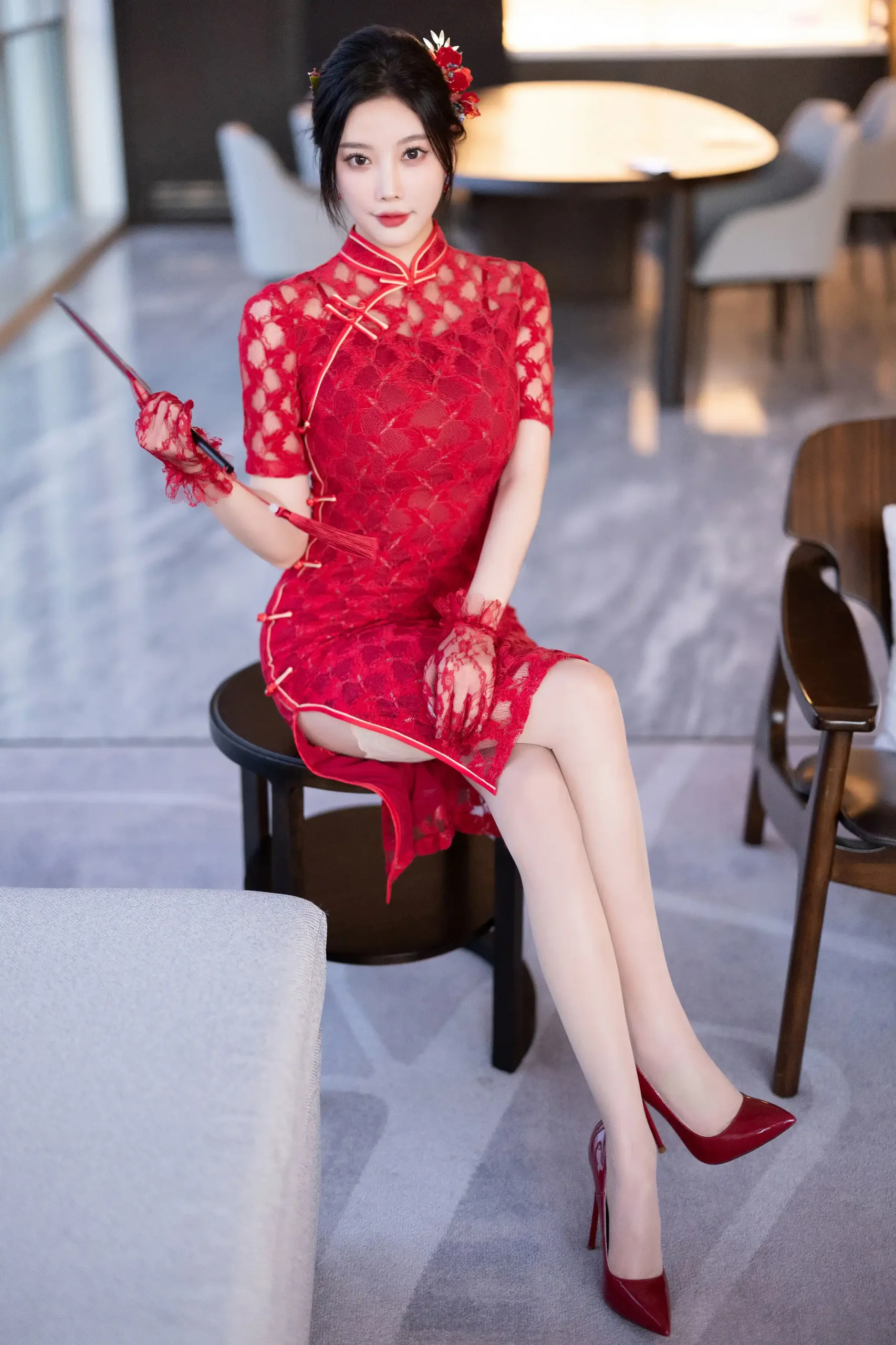 [秀人网] 第FW0651期 杨晨晨写真 123P - 第 4 张写真